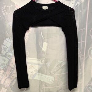 L.A. Hearts Black Knit Shrug
